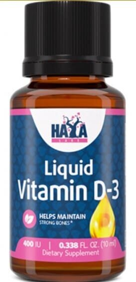Вітамін Д3 Haya Labs Vitamin D-3 400 МО розчин, 10 мл
