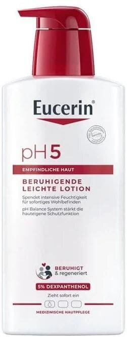 Лосьйон для тіла Eucerin pH5 легкий для чутливої шкіри (89777), 400 мл