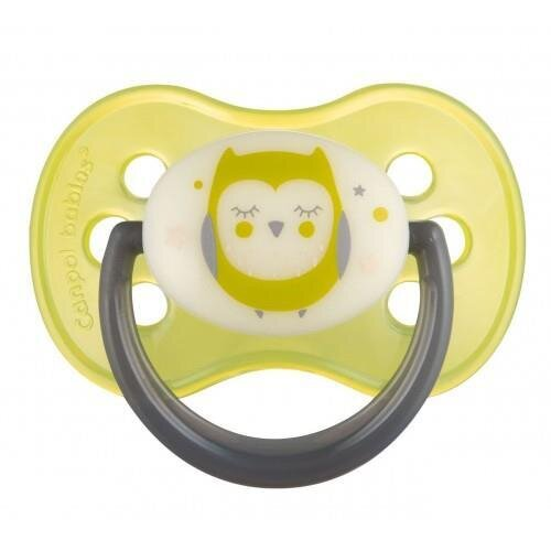 Пустушка латексна Canpol Babies Night dreams кругла 22/643, 6-18 місяців, 1 шт