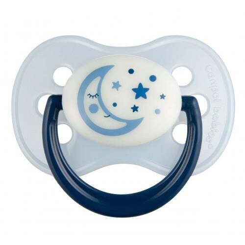 Пустушка латексна Canpol Babies Night dreams кругла 22/643, 6-18 місяців, 1 шт