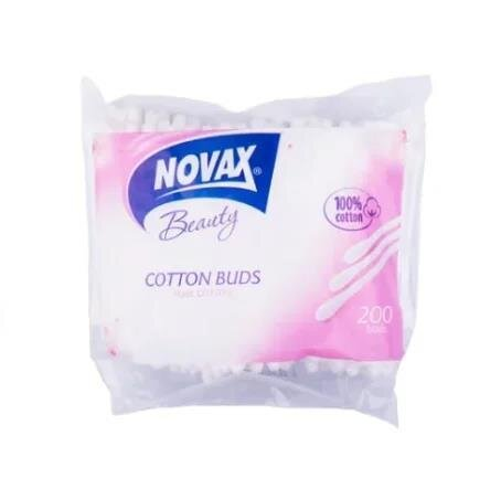Ватні палички Novax, 200 шт в пак.