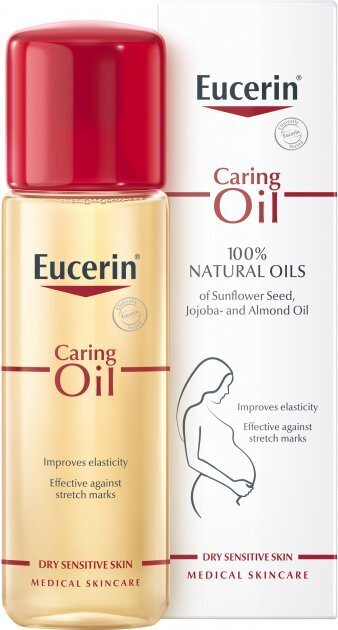 Олія для тіла Eucerin натуральна для підвищення еластичності шкіри та боротьби з розтяжками (63178), 125мл