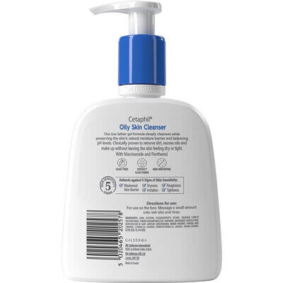 Засіб для обличчя Cetaphil Oily Skin Cleanser для очищення жирної шкіри, 236 мл