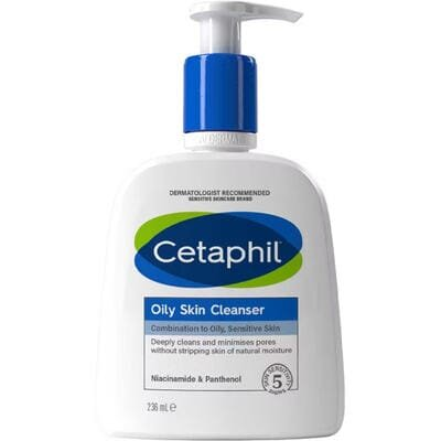 Засіб для обличчя Cetaphil Oily Skin Cleanser для очищення жирної шкіри, 236 мл