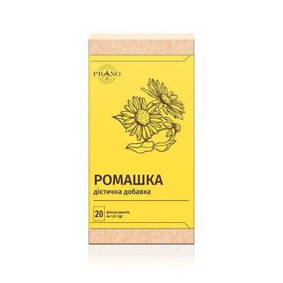 Ромашка фіточай №20 у філ.-пакетах.