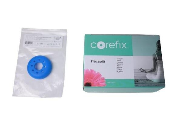 Песарій силіконовий акушерський Corefix Чашковий перфорований, 85 мм