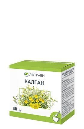 Калган кореневища по 50 г у пач. з внут. пак.