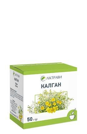 Калган кореневища по 50 г у пач. з внут. пак.