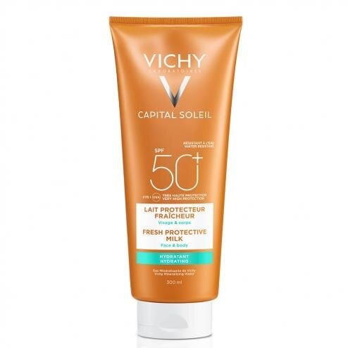 Молочко сонцезахисне Vichy Capital Soleil зволожуюче для обличчя та тіла, SPF 50+, 300 мл