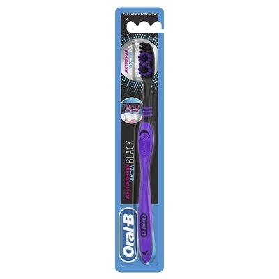 Зубна щітка Oral-B Всебічне чищення Black 40 середньої жосткості, 1 шт