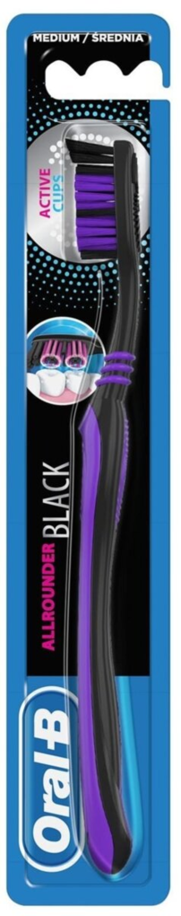 Зубна щітка Oral-B Всебічне чищення Black 40 середньої жосткості, 1 шт