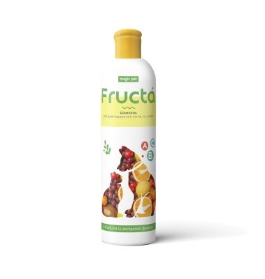 Шампунь Magic Pet Fructa Фруктовий мікс для довгошерстих собак та кішок, 220 мл