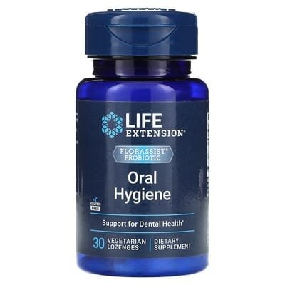 Пробіотик для ротової порожнини Life Extension Oral hygiene, 30 веганських пастилок