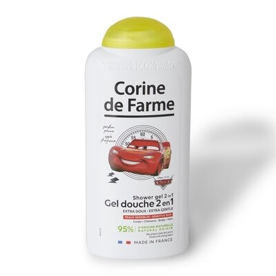 Гель для душу 2 в 1 Corine De Farme Disney Тачки, 300 мл