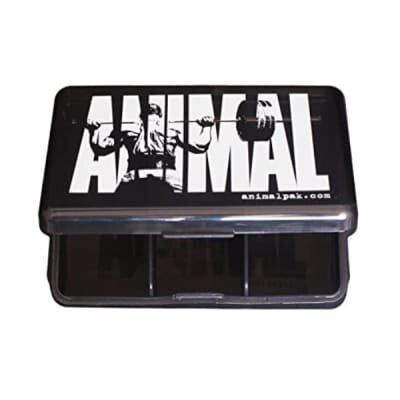 Органайзер пластиковий Universal Nutrition PillBox, чорний