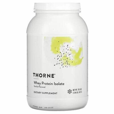 Протеїн сироватковий Thorne Research Whey Protein ваніль, 807 г