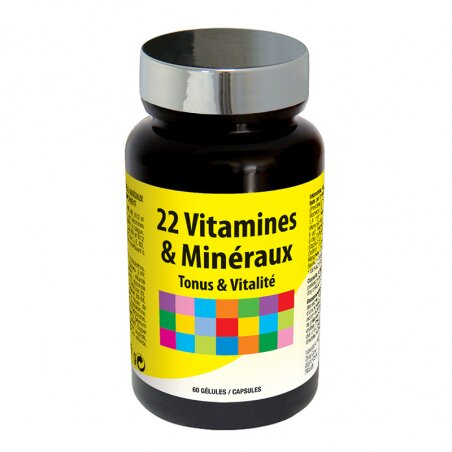 Комплекс Nutri Expert 22 Vitamines & Mineraux 22 Вітаміни та мінерали, 60 капсул