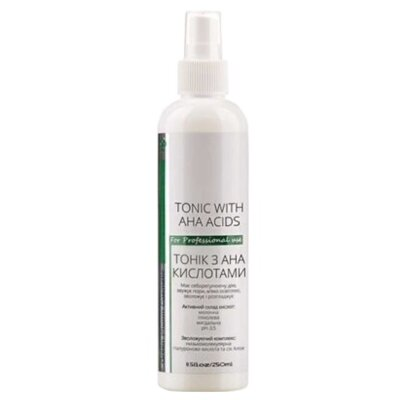 Тонік Green Pharm Cosmetic для обличчя с АНА кислотами, 250 мл
