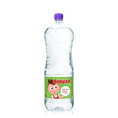 Вода питна Аквуля дитяча негазована, 2 л