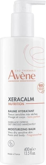 Бальзам для обличчя і тіла Avene XeraCalm Nutrition зволожувальний для чутливої та дуже сухої шкіри, 400 мл