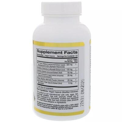 Силімарин комплекс California Gold Nutrition капсули по 300 мг №120