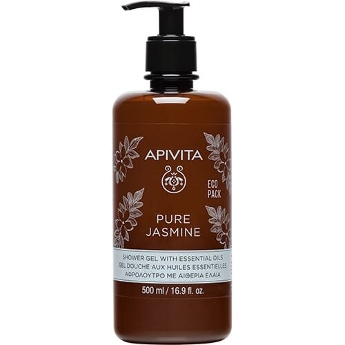 Гель для душу Apivita Pure Jasmine з ефірними оліями, 500 мл