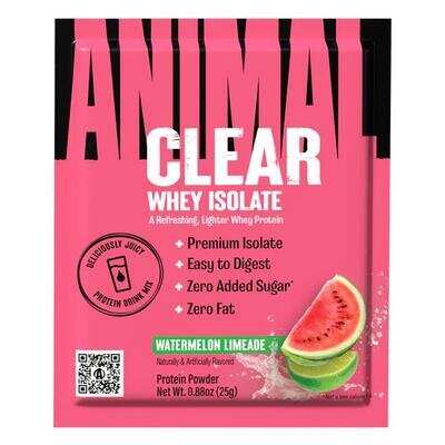 Протеїн Universal Nutrition Animal Clear Whey Isolate кавун-лимонад, 25 г