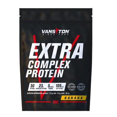 Протеїн Vansiton Extra Complex Protein, банан, 900 г