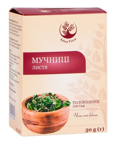 Мучниці листя по 50 г у пач. з внут. пак.
