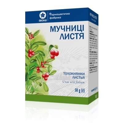 Мучниці листя по 50 г у пач. з внут. пак.
