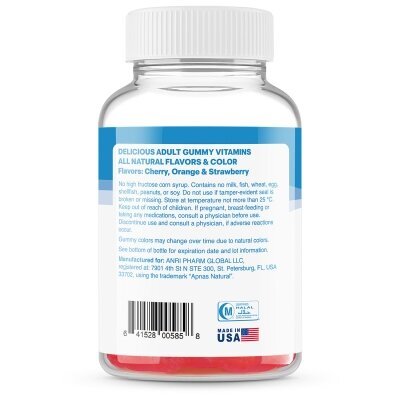 Кальцій, Магній, Цинк + Вітамін Д3 Apnas Natural таблетки №90