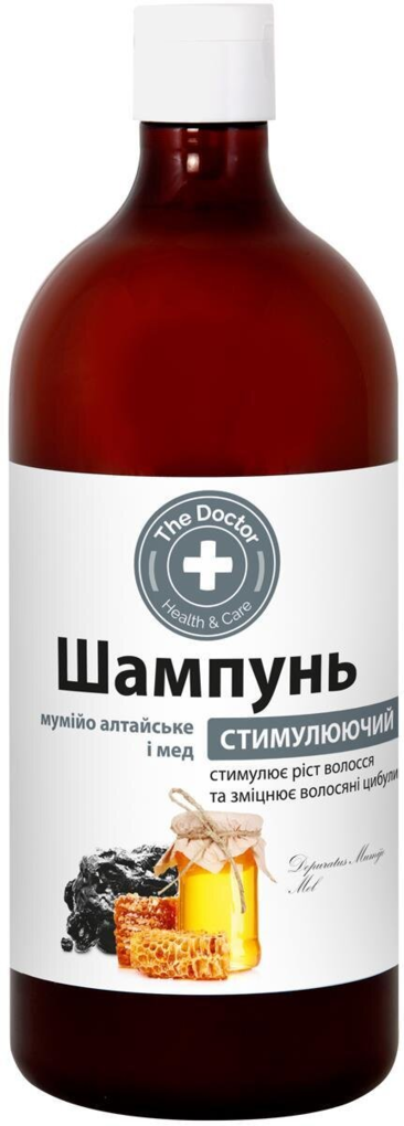 Шампунь The Doctor Стимулюючий Мумійо алтайське та мед, 1000 мл