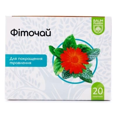 Фіточай Baum Pharm №7 шлунково-кишковий по 1.5 г №20 у філ.-пак.