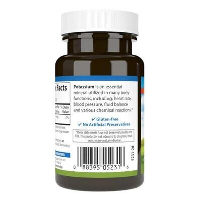 Калій Carlson Labs Potassium, 100 таблеток
