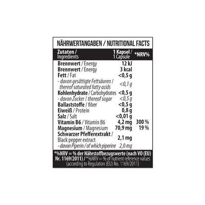 Магній таурат + вітамін B6 MST Nutrition Magnesium Taurate + Vitamin B6, 60 капсул
