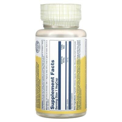Ацетил L-карнітин Solaray Acetyl L-Carnitine, 30 капсул