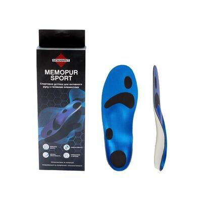 Устілка-супінатор Spannrit Memopur Sport, розмір 42
