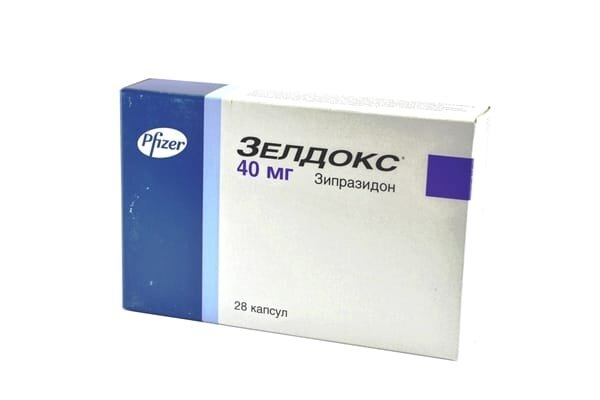 Зелдокс капсули тв. по 40 мг №28 (14х2)