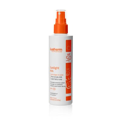 Молочко сонцезахисне Ivatherm Sunlight Kids для дітей SPF 50+, 200 мл