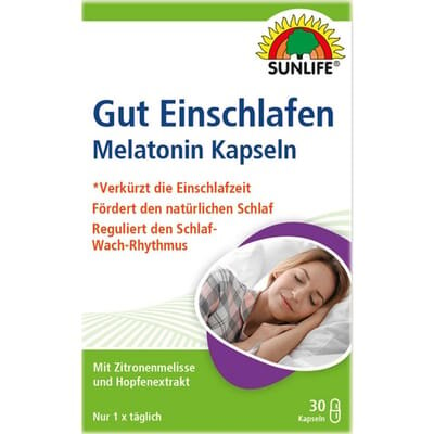 Вітаміни Sunlife Melatonin Kapseln капсули №30