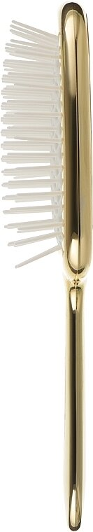 Щітка Janeke Superbrush для волосся, золото з білим