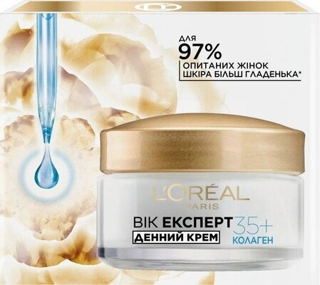 Крем для обличчя L'Oreal Paris Вік Експерт 35+ денний антивіковий догляд проти зморщок, 50 мл