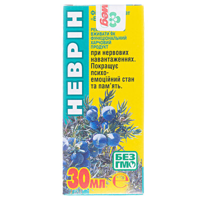 Неврін фітоконцентрат по 30 мл у флак.