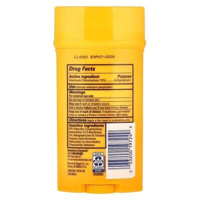 Дезодорант-антиперспірант Arm & Hammer Ultra Max Fresh для чоловіків, 73 г