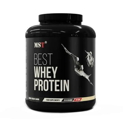 Протеїн сироватковий MST Nutrition BEST Whey Protein + Enzyme печиво-крем, 67 порцій, 2100 г