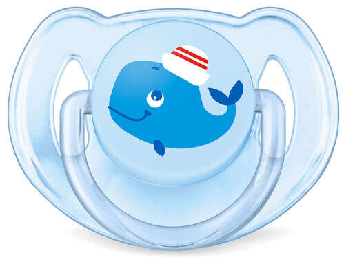 Пустушка силіконова Philips Avent Classic SCF169/37, 6-18 місяців, 2 шт