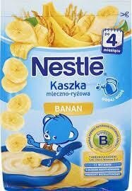 Каша молочна Nestle рисова з бананом і біфідобактеріями, з 6 місяців, 230 г