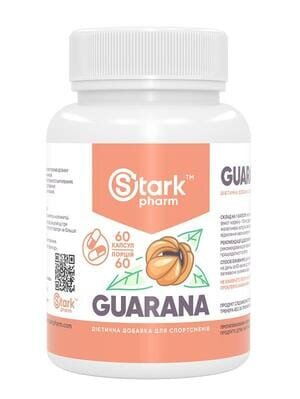 Гуарана Stark Pharm Stark Guarana 300 мг, 60 капсул