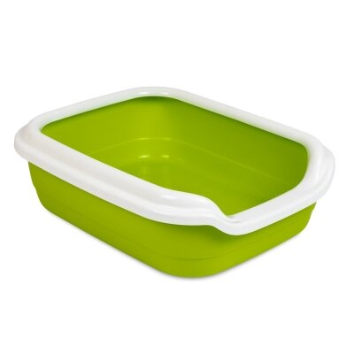Туалет для кішок Природа PR241740 Comfort L Лайм 49 х 39 х 15 см