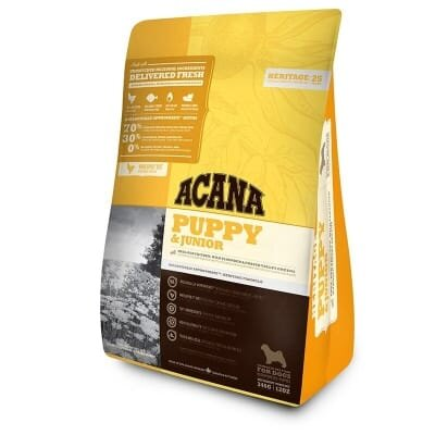 Корм сухий для цуценят середніх порід ACANA Puppy & Junior, 340 г